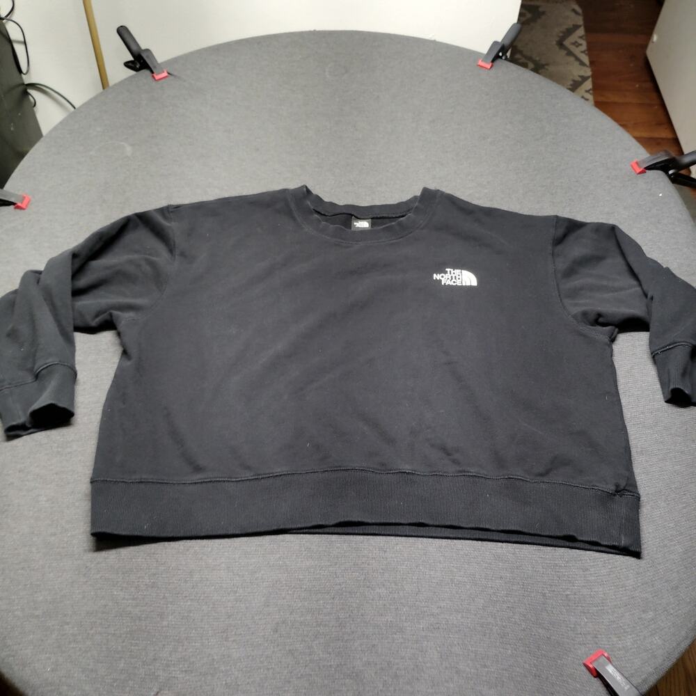 The North Face Evolution Embroidered Logo Crew Neck LS Pullover Women 3XL